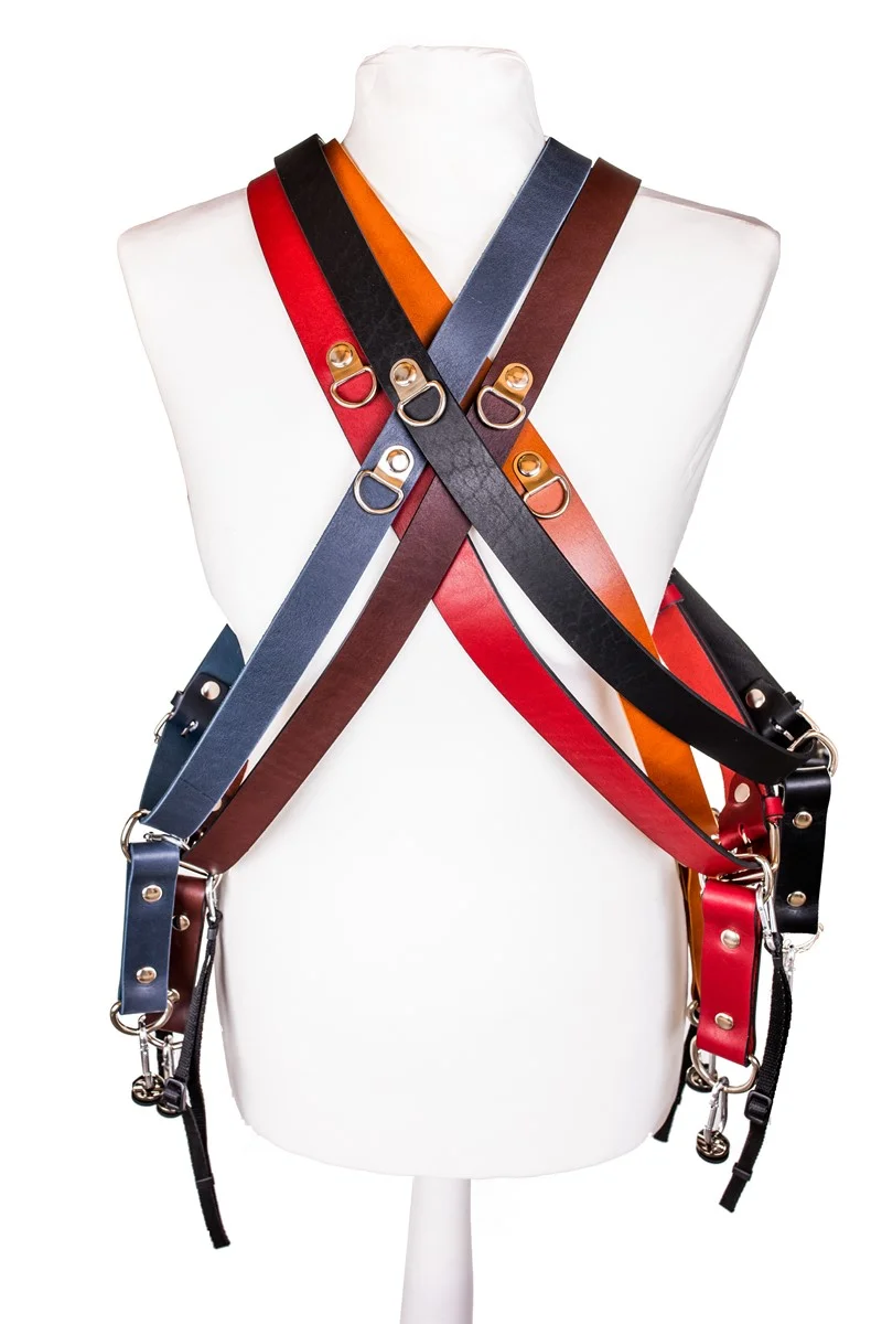 PAS NARAMIENNY FOTOGRAFICZNY ONE-BODY-SLIM CZERWONY - obrazek 10