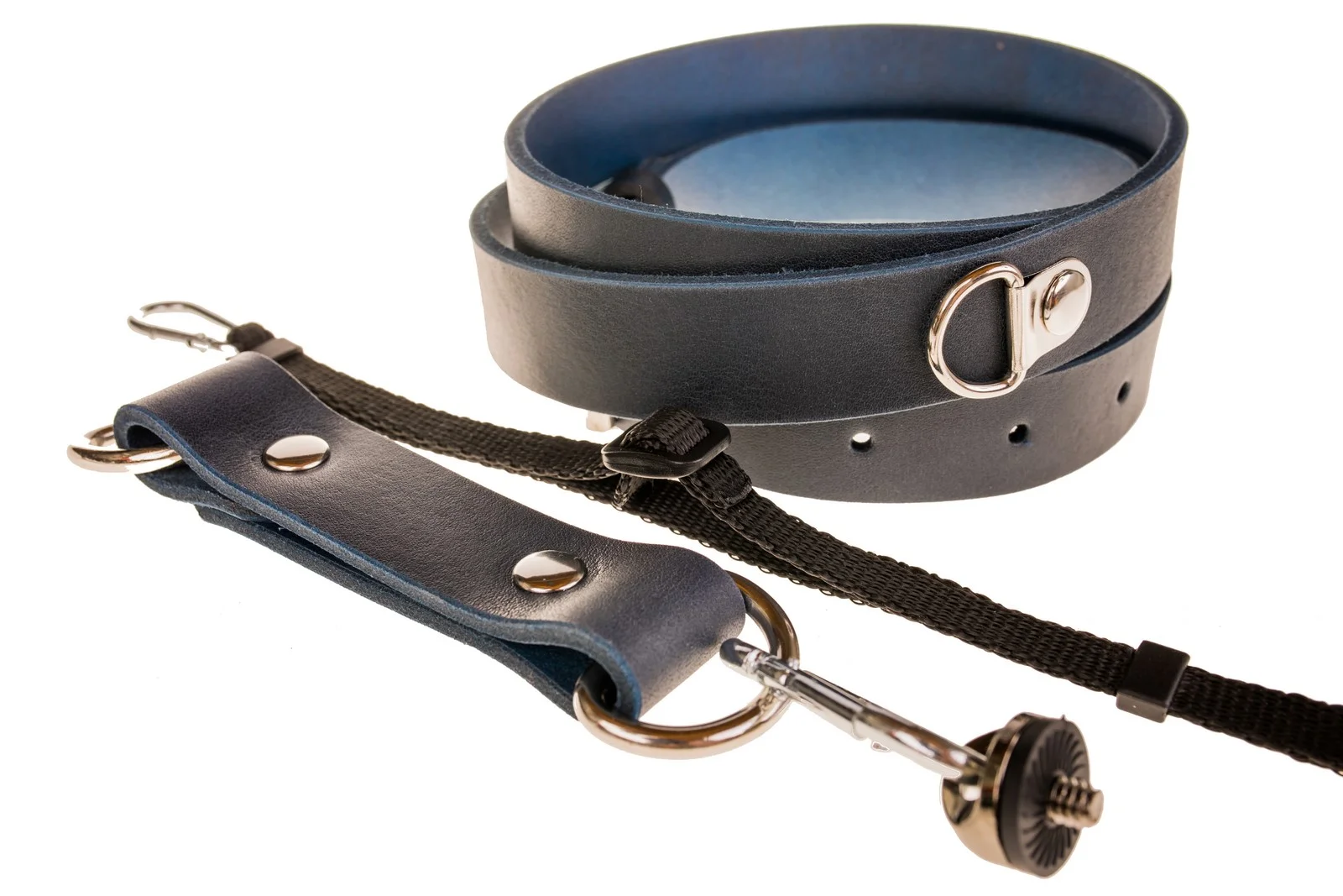 PAS NARAMIENNY FOTOGRAFICZNY ONE-BODY-SLIM GRANATOWY