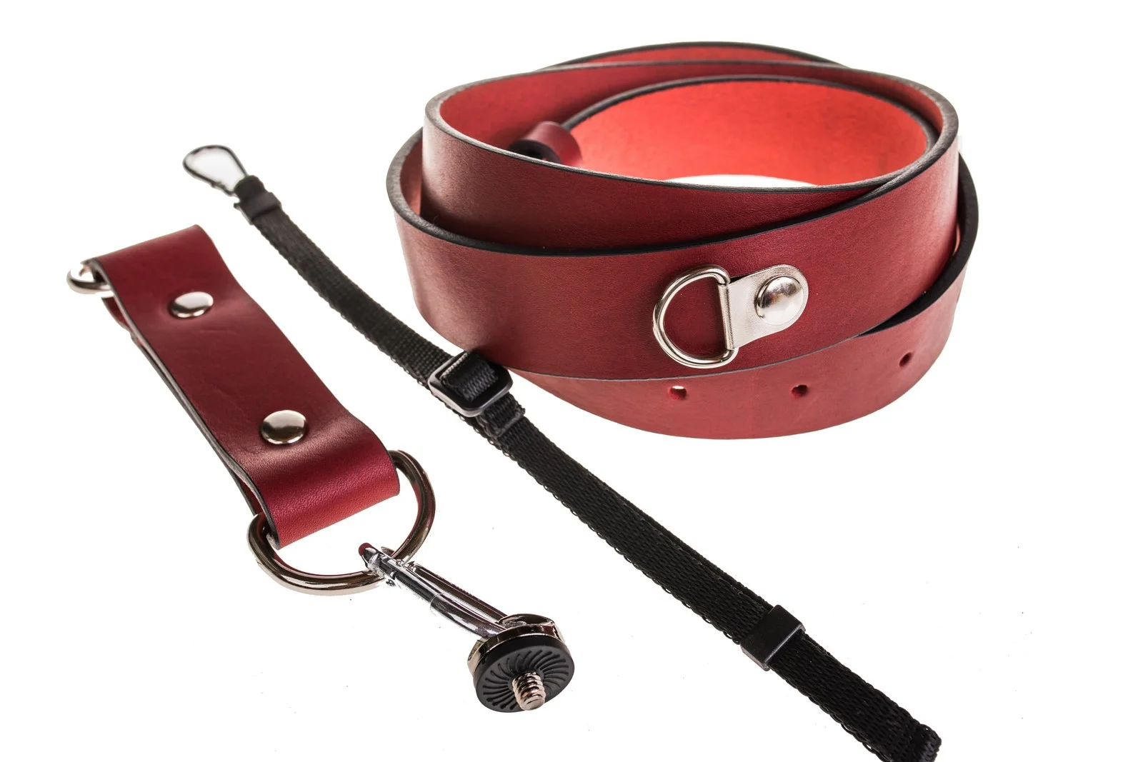 PAS NARAMIENNY FOTOGRAFICZNY ONE-BODY-SLIM CZERWONY